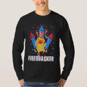Fireworks Director Firecracker Firequacker T-shirt (Voorkant)