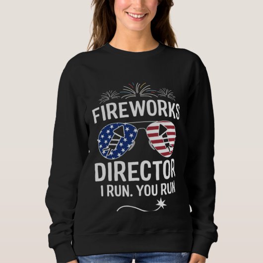 Fireworks Director I Run You Run  1 Trui (Voorkant)