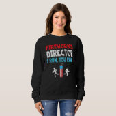 Fireworks Director I run You Run 4/th of Juli _3 Trui (Voorkant volledig)