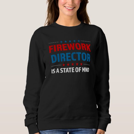 Fireworks Director is een gemoedstoestand van de V Trui (Voorkant)