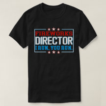 Fireworks Director T-Shirt op 4 juli Gift