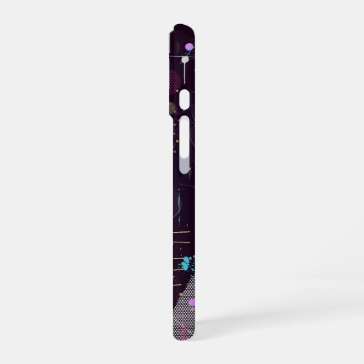 Fireworks Display: Abstract Art  iPhone 16 Hoesje (Linkerkant)