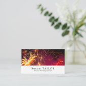 Fireworks Display, Event Planner Visitekaartje (Staand voorkant)