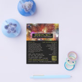 Fireworks Display, Fireworks Sales Flyer (Enkel)