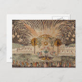 Fireworks Display op de plaats Louis XV Briefkaart (Voorkant / Achterkant)