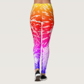 Fireworks Display, patriottische, Ipanema-Leggings Leggings (Achterkant)