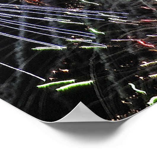 Fireworks Display Poster (Hoek)