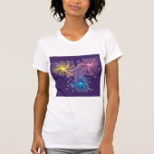 Fireworks Display Womens T-Shirt (Voorkant)