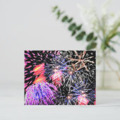 Fireworks Display, ZSSG Briefkaart (Staand voorkant)