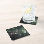 Fireworks Drink Coasters Kartonnen Onderzetters (Insitu)