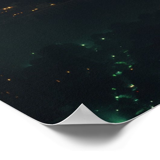 Fireworks, Eiffel Tower, Parijs, Frankrijk Poster (Hoek)