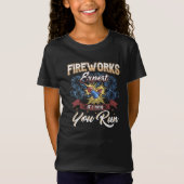 Fireworks Expert Als ik Matching 4 juli T-shirt (Voorkant)