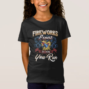 Fireworks Expert Als ik Matching 4 juli T-shirt