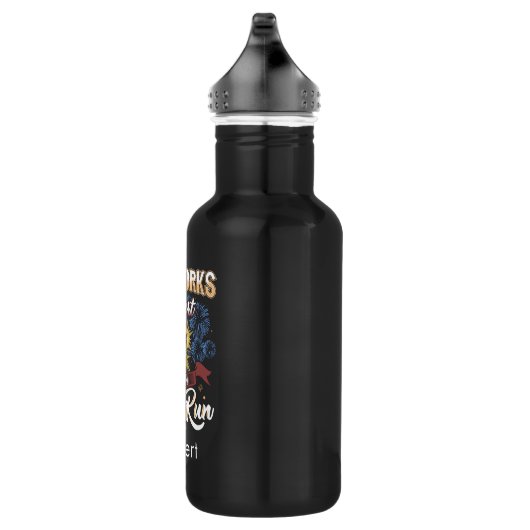 Fireworks Expert Run als ik gepersonaliseerde Waterfles (Rechts)