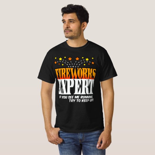 Fireworks Expert Shirt (Voorkant volledig)