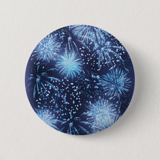 Fireworks-exploderingknoppen en -badges ronde button 5,7 cm (Voorkant)
