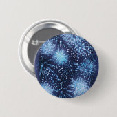 Fireworks-exploderingknoppen en -badges ronde button 5,7 cm (Voorkant /achterkant)