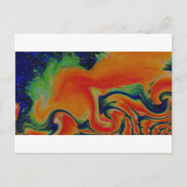 Fireworks-explosie Briefkaart