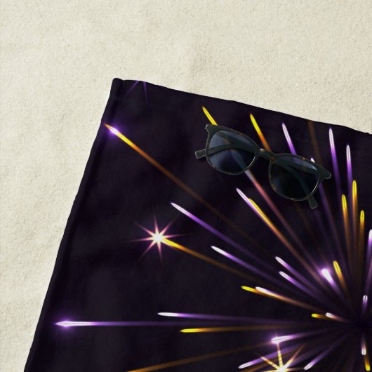 Fireworks Explosions Graphic Strandlaken (In situ)