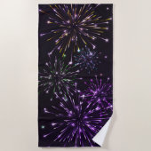 Fireworks Explosions Graphic Strandlaken (Voorkant)