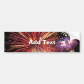 Fireworks Finale Bumpersticker (Voorkant)