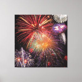 Fireworks Finale Canvas Afdruk