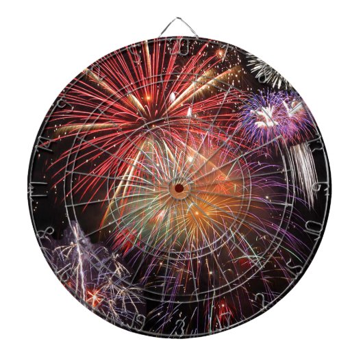 Fireworks Finale Dartbord (Voorkant)