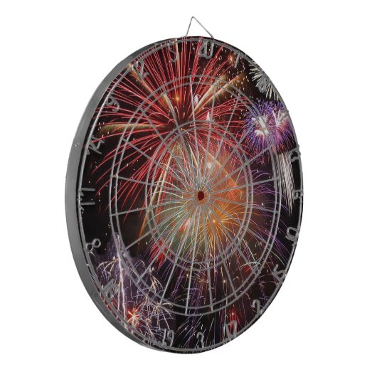 Fireworks Finale Dartbord (Voorkant Links)