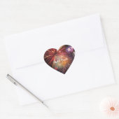 Fireworks Finale Hart Sticker (Envelop)