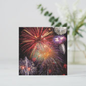 Fireworks Finale Kaart (Staand voorkant)