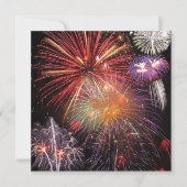 Fireworks Finale Kaart (Voorkant)