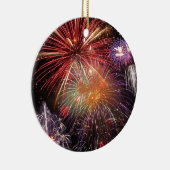 Fireworks Finale Keramisch Ornament (Rechts)
