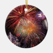 Fireworks Finale Keramisch Ornament (Voorkant)