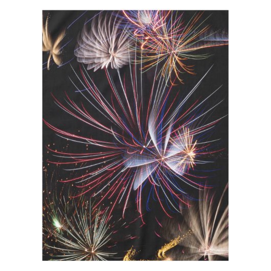 Fireworks Finale Table Cloth Tafelkleed (Voorkant)