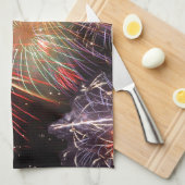 Fireworks Finale Theedoek (Quarter Fold)