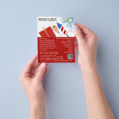 Fireworks, Fireworks Sales Flyer (Hand)