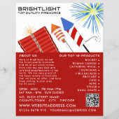 Fireworks, Fireworks Sales Flyer (Voorkant)