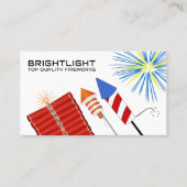 Fireworks, Fireworks Sales Visitekaartje (Voorkant)