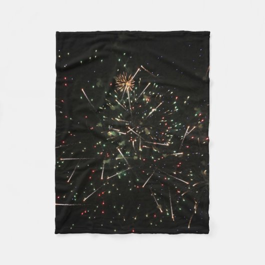 Fireworks Fleece Blanket (Voorkant)