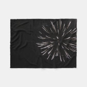Fireworks Fleece Blanket (Voorkant (Horizontaal))