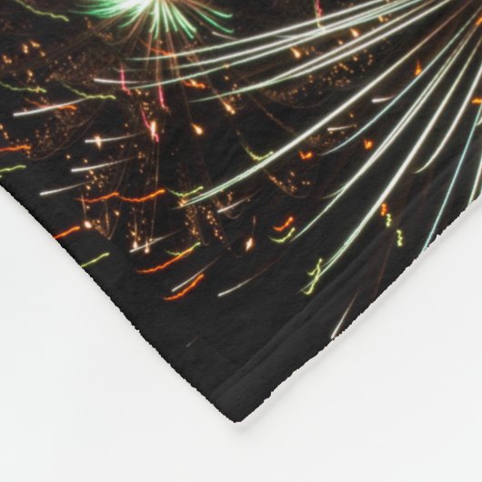 Fireworks Fleece Blanket (Hoek)