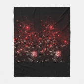 Fireworks Fleece Blanket Deken (Voorkant)