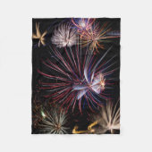 Fireworks Fleece Blanket Deken (Voorkant)