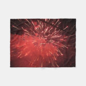 Fireworks Fleece Blanket Deken (Voorkant (Horizontaal))