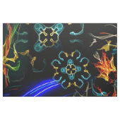 Fireworks Folk Art bloeien Stof (Fat Quarter)