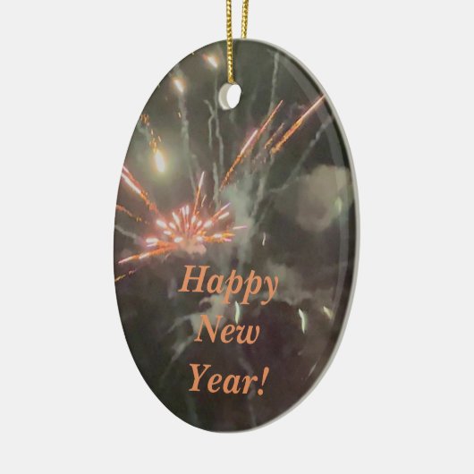 Fireworks-foto Keramisch Ornament (Links)