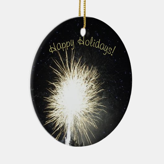 Fireworks-foto Keramisch Ornament (Rechts)