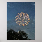 Fireworks-foto Poster (Voorkant)