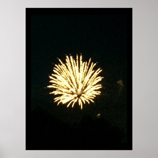Fireworks-foto Poster (Voorkant)
