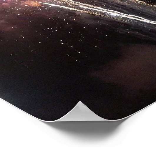 Fireworks-foto Poster (Hoek)